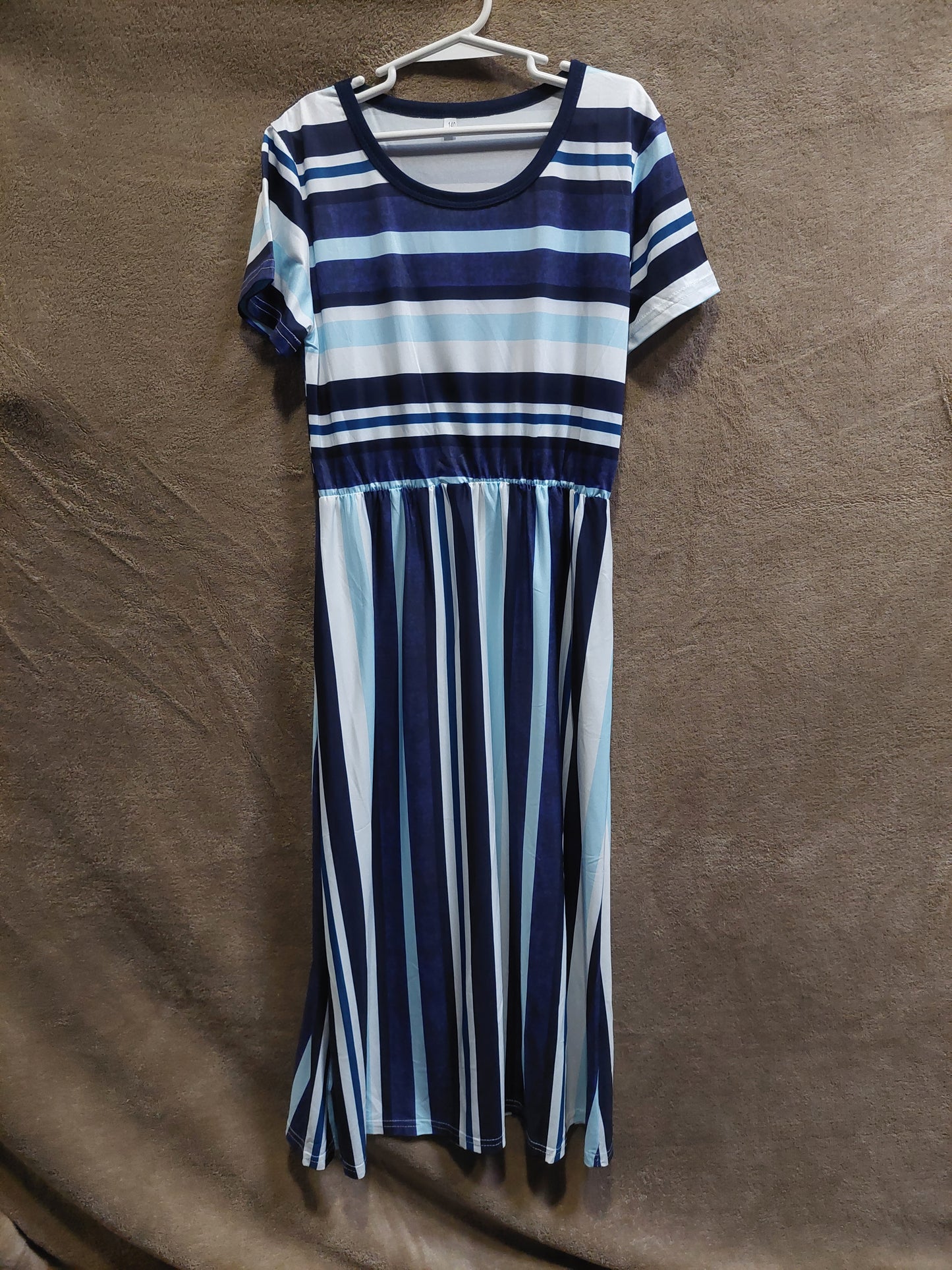 Striped maxi
