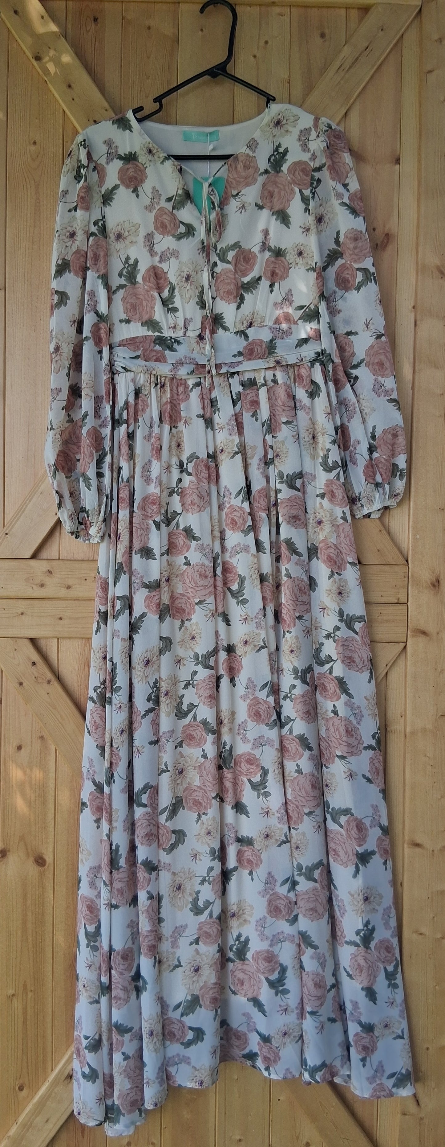 Toleen Rose Maxi Dress
