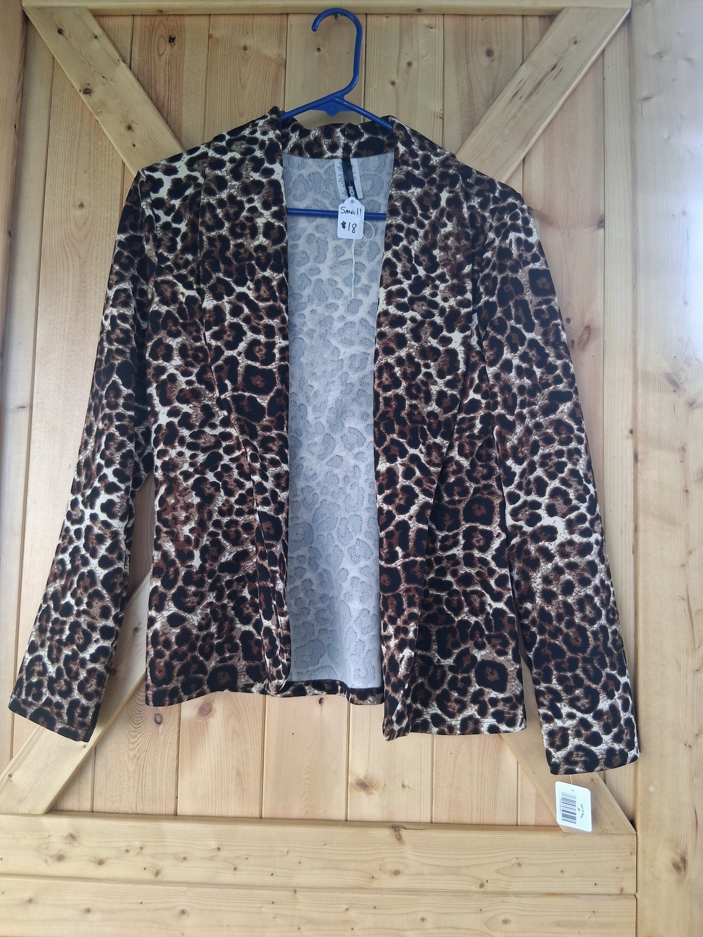 Leopard Blazer