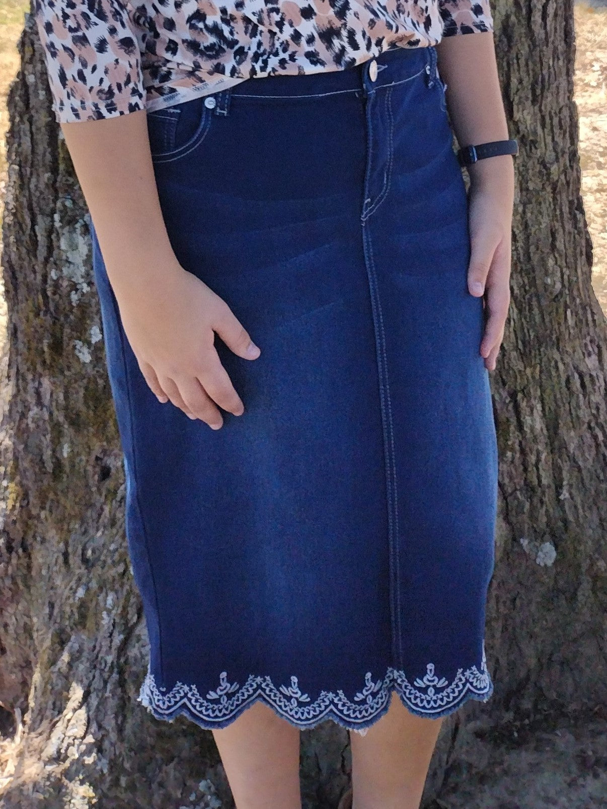 Be-Girl Denim Skirt