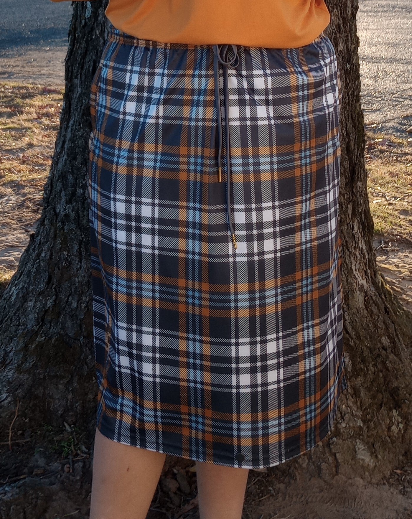 Fall Plaid MOD Sport Skirt