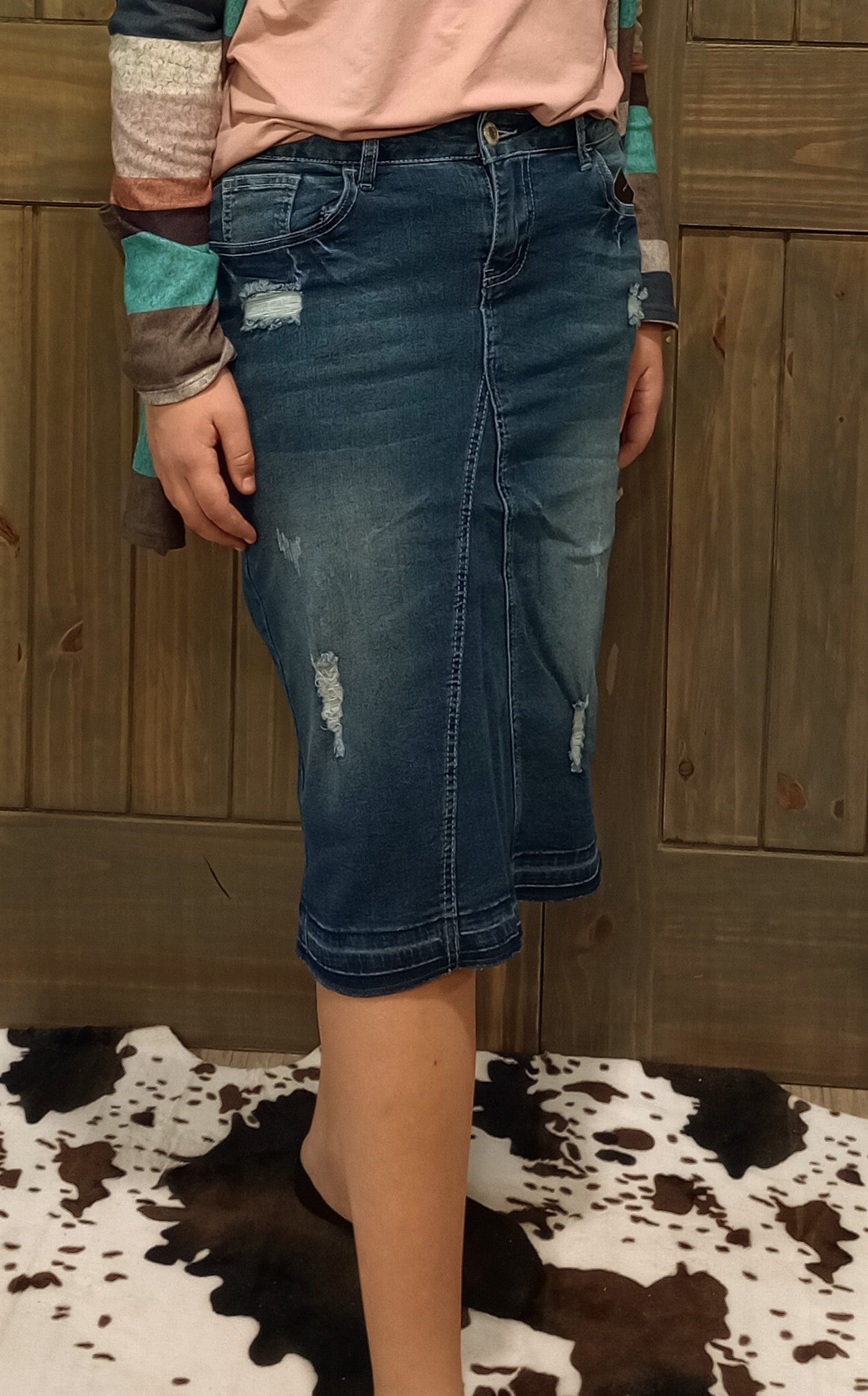 Be-Girl Denim Skirt