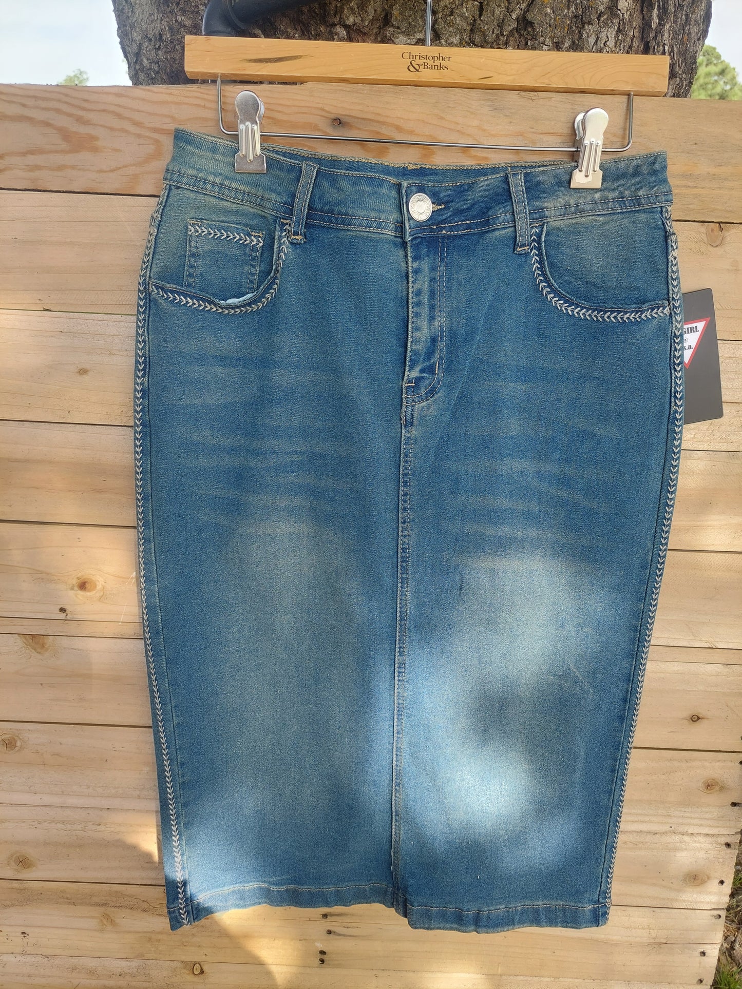 28" Vintage Wash "S" Skirt