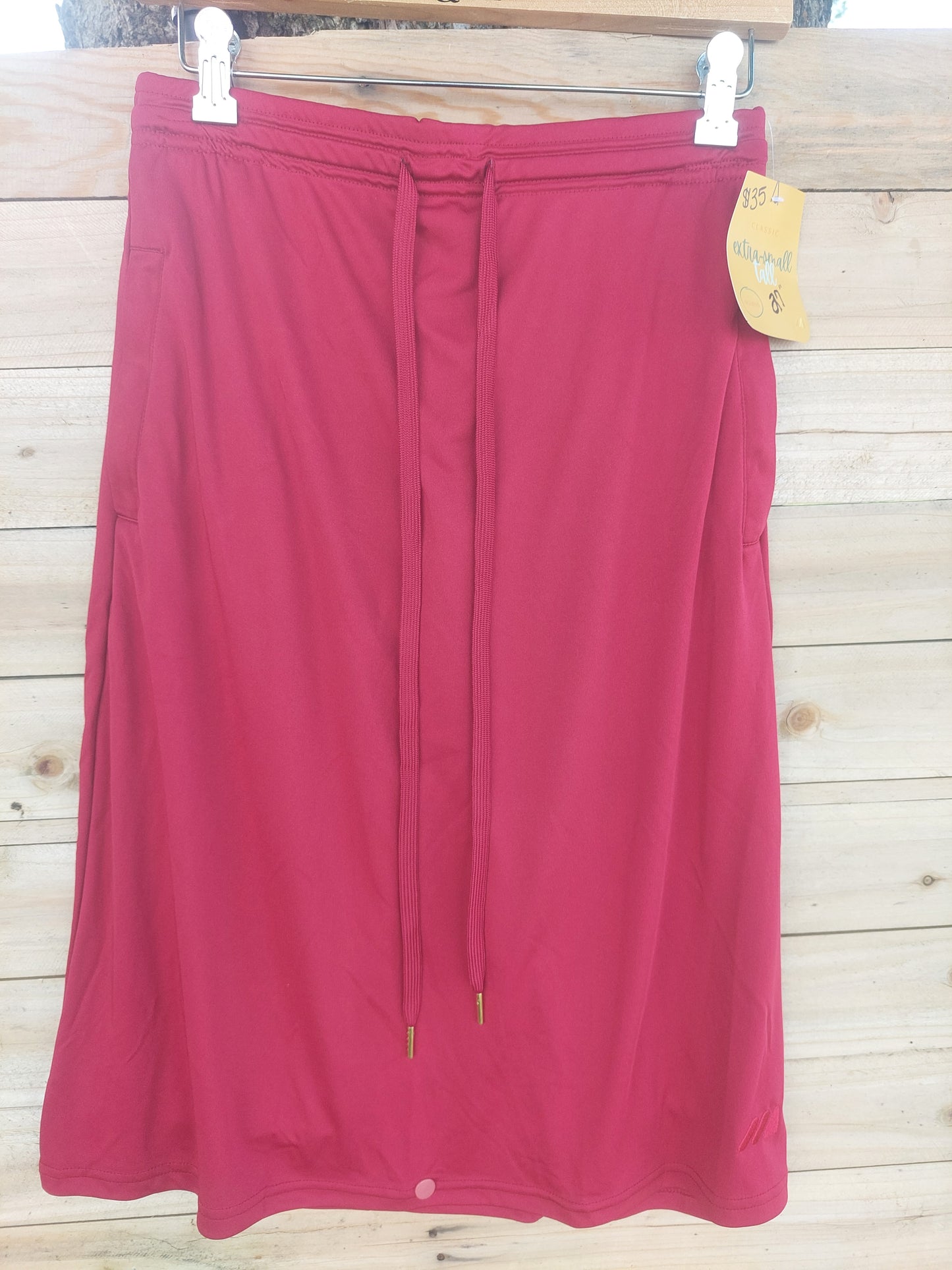 Dark Red MOD Sport Skirt