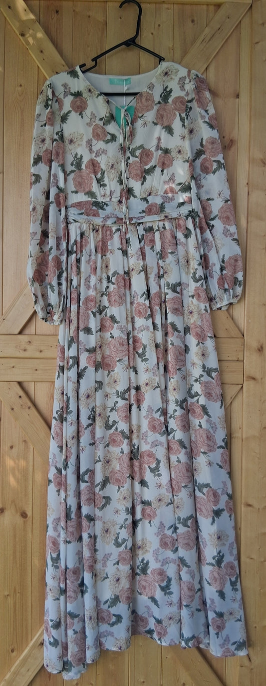 Toleen Rose Maxi Dress