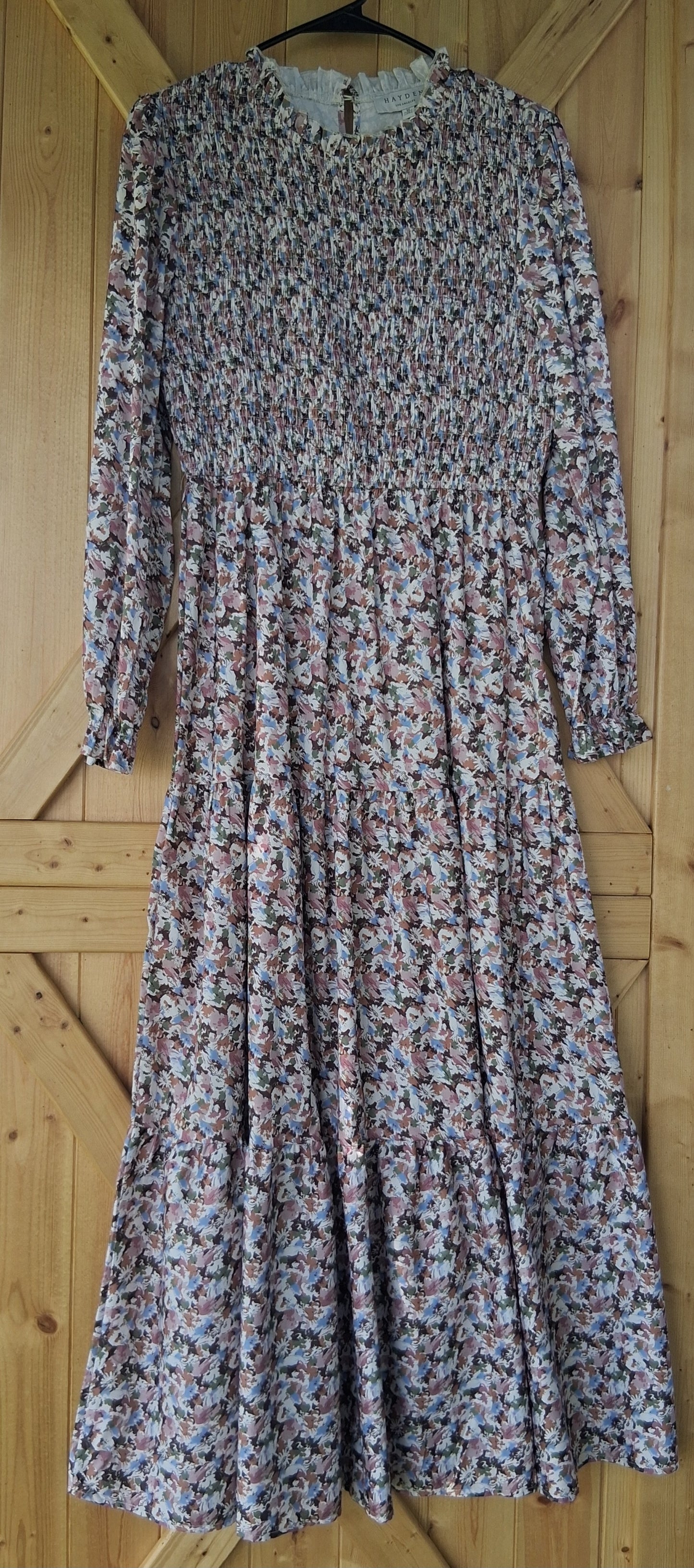 Floral Smocked Maxi Dress