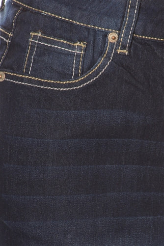Dark Wash Denim Skirt